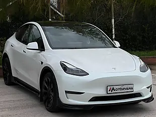 Used 2022 Tesla Model Y Long Range White - Interior and Exterior details 6