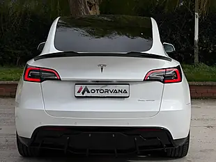 Used 2022 Tesla Model Y Long Range White - Interior and Exterior details 9