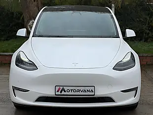 Used 2022 Tesla Model Y Long Range White - Interior and Exterior details 2
