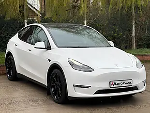 Used 2022 Tesla Model Y Long Range White - Interior and Exterior details 6