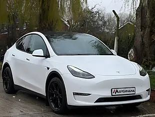 Used 2022 Tesla Model Y Long Range White - Interior and Exterior details 7