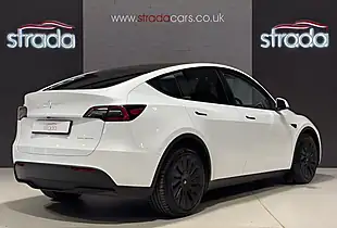 Used 2022 Tesla Model Y Long Range White - Interior and Exterior details 3