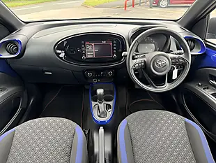 Used 2022 Toyota Aygo X Edge Blue - Interior and Exterior details 2