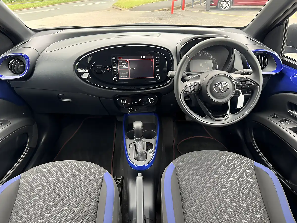Used 2022 Toyota Aygo X Edge Blue - Interior and Exterior details 2