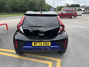 Used 2022 Toyota Aygo X Edge Blue - Interior and Exterior details 9