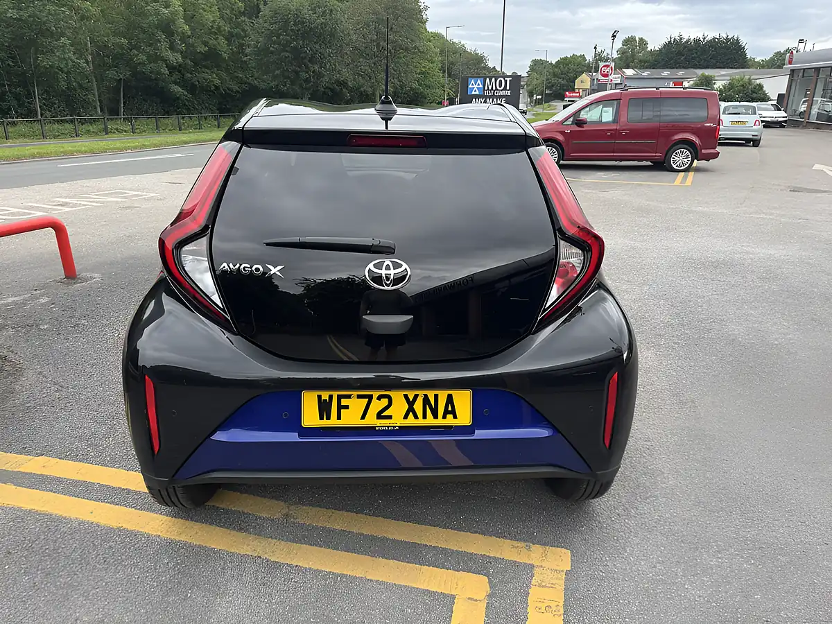 Used 2022 Toyota Aygo X Edge Blue - Interior and Exterior details 9