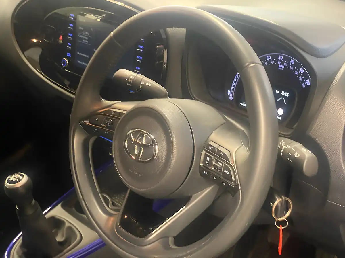 Used 2022 Toyota Aygo X Edge Juniper Blue - Interior and Exterior details 10