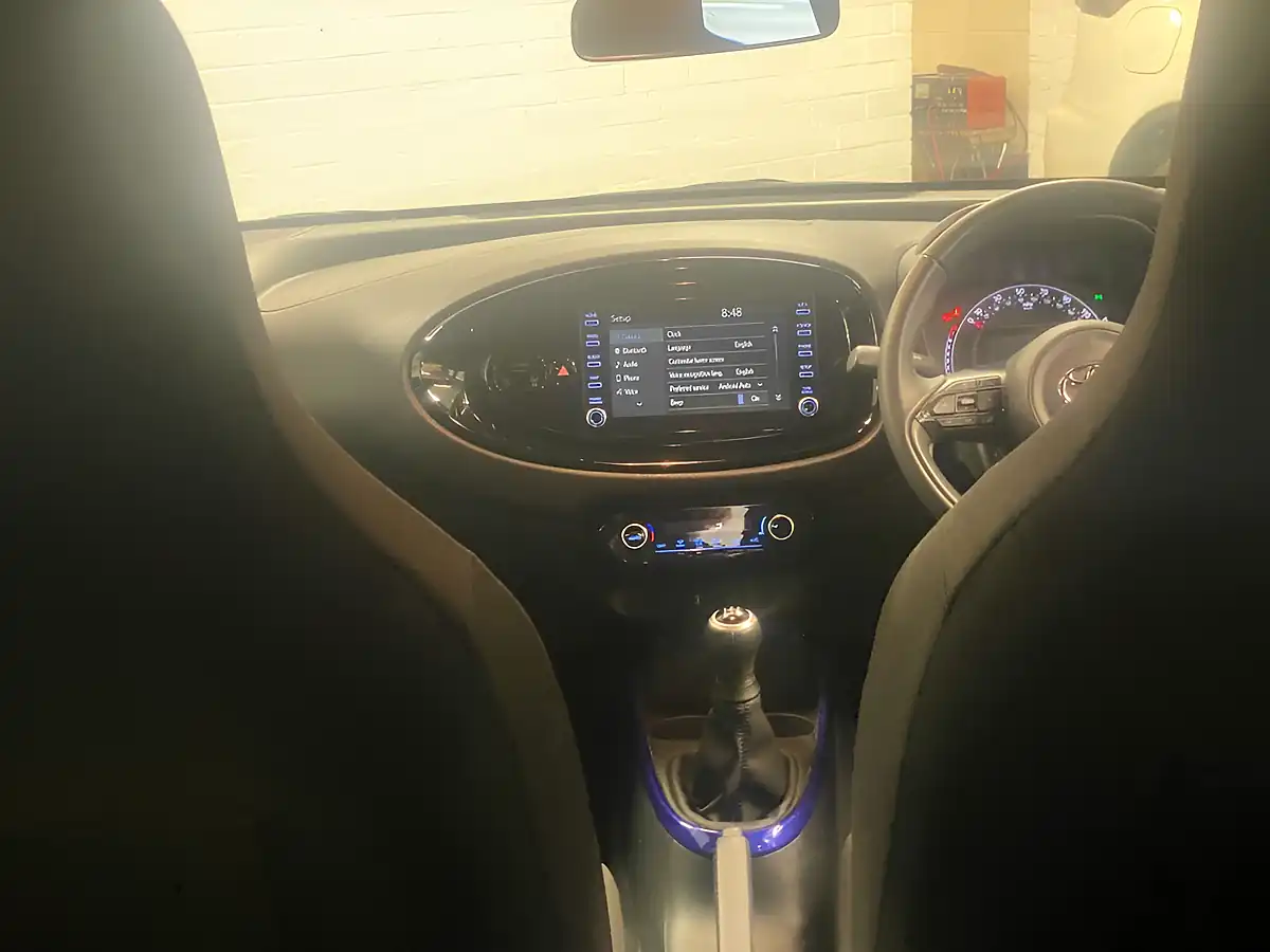 Used 2022 Toyota Aygo X Edge Juniper Blue - Interior and Exterior details 14