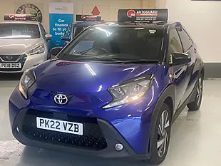 Used 2022 Toyota Aygo X Edge Juniper Blue - Interior and Exterior details 2