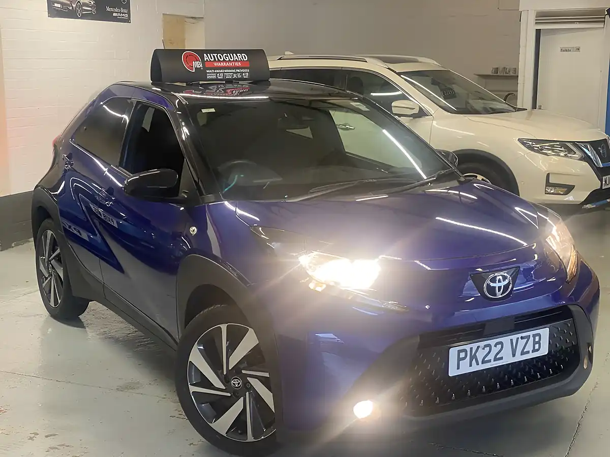 Used 2022 Toyota Aygo X Edge Juniper Blue - Interior and Exterior details 3
