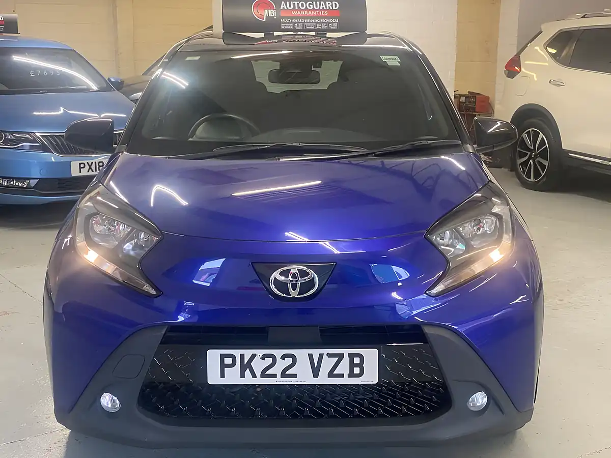 Used 2022 Toyota Aygo X Edge Juniper Blue - Interior and Exterior details 4
