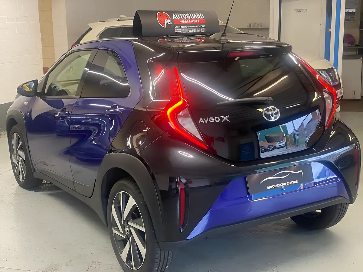 Used 2022 Toyota Aygo X Edge Juniper Blue - Interior and Exterior details 6