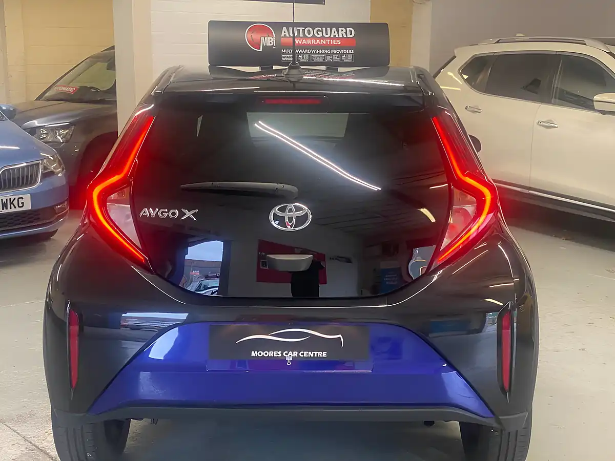 Used 2022 Toyota Aygo X Edge Juniper Blue - Interior and Exterior details 8