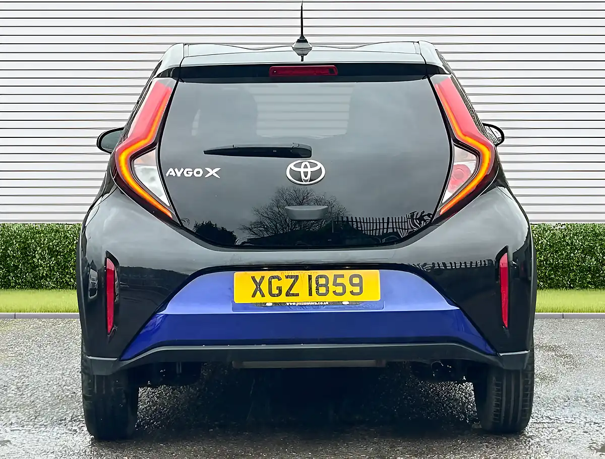 Used 2022 Toyota Aygo X Edge Juniper Blue With Black Roof - Interior and Exterior details 14