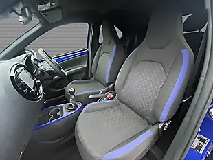 Used 2022 Toyota Aygo X Edge Juniper Blue With Black Roof - Interior and Exterior details 17