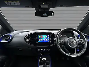 Used 2022 Toyota Aygo X Edge Juniper Blue With Black Roof - Interior and Exterior details 19