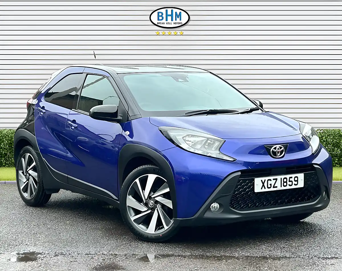 Used 2022 Toyota Aygo X Edge Juniper Blue With Black Roof - Interior and Exterior details 20