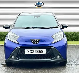 Used 2022 Toyota Aygo X Edge Juniper Blue With Black Roof - Interior and Exterior details 3