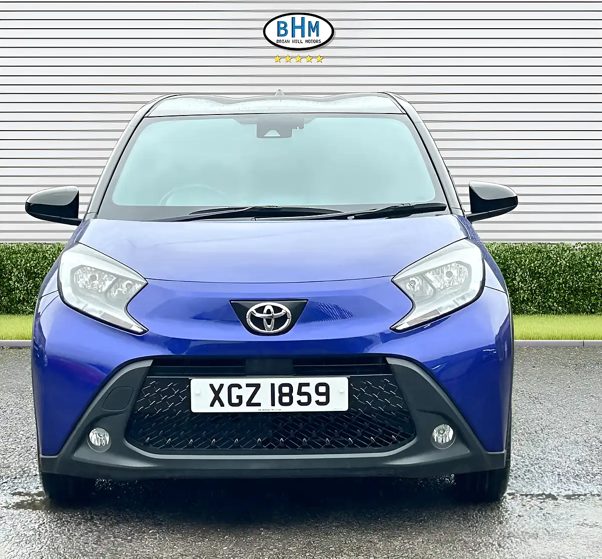 Used 2022 Toyota Aygo X Edge Juniper Blue With Black Roof - Interior and Exterior details 3