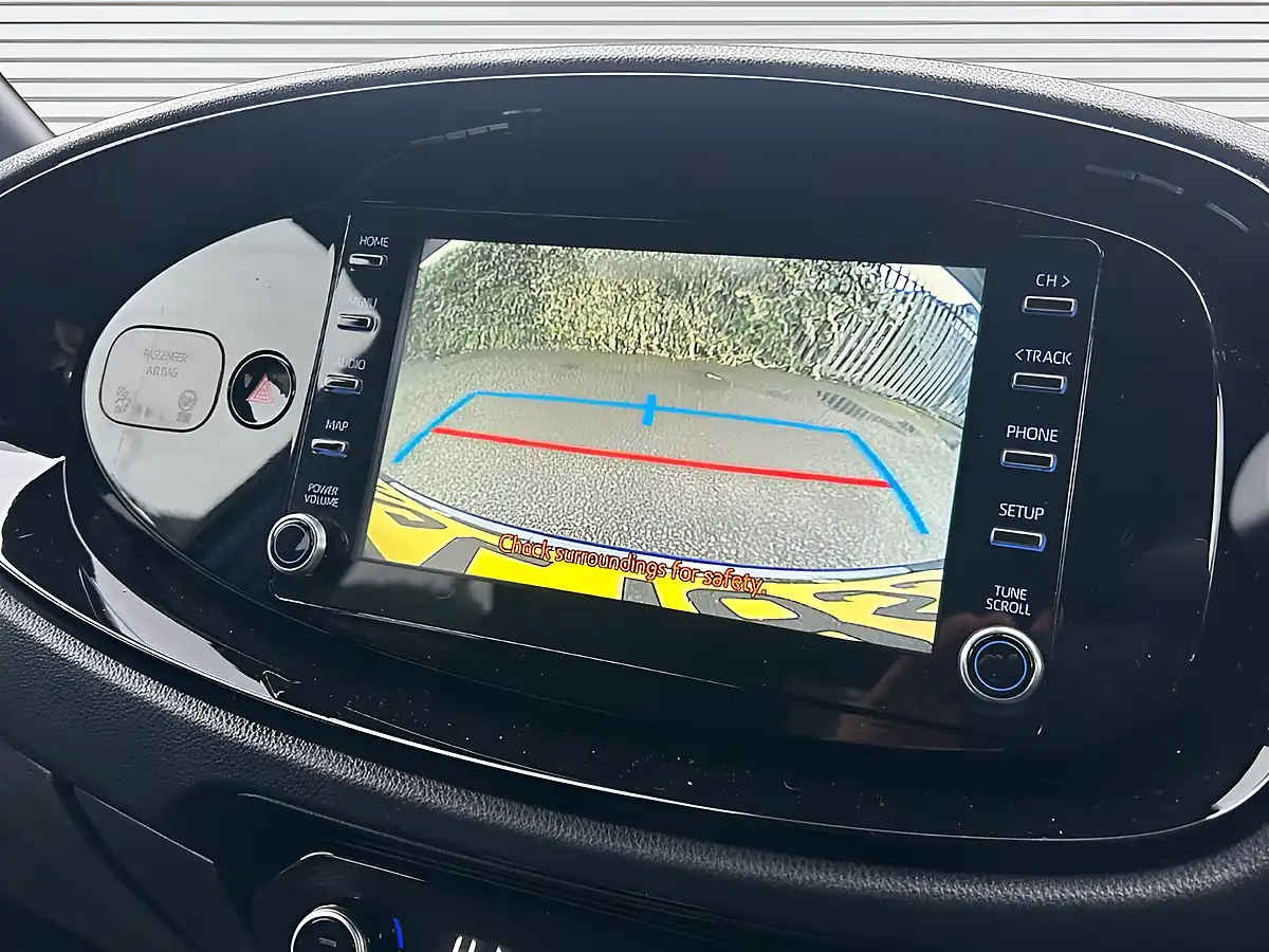 Used 2022 Toyota Aygo X Edge Juniper Blue With Black Roof - Interior and Exterior details 4