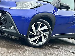 Used 2022 Toyota Aygo X Edge Juniper Blue With Black Roof - Interior and Exterior details 6