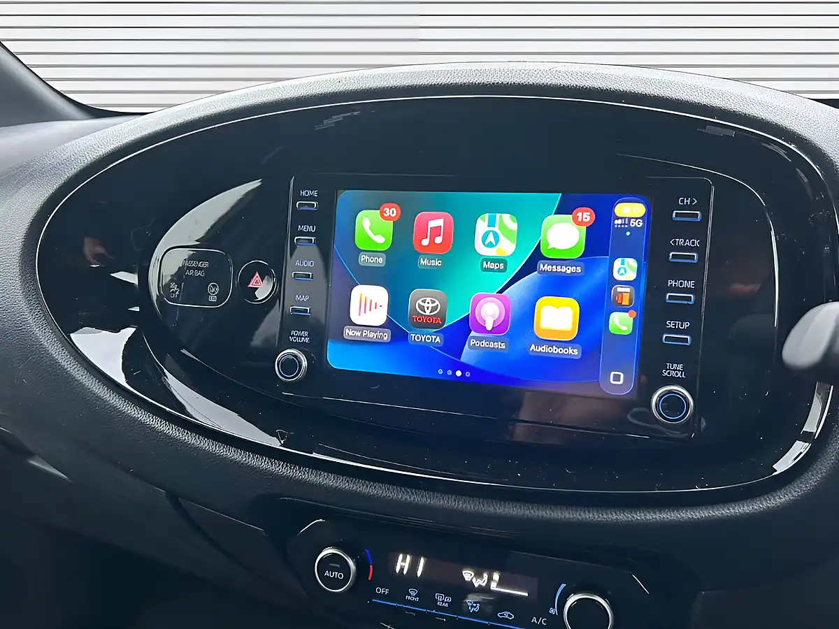 Used 2022 Toyota Aygo X Edge Juniper Blue With Black Roof - Interior and Exterior details 7