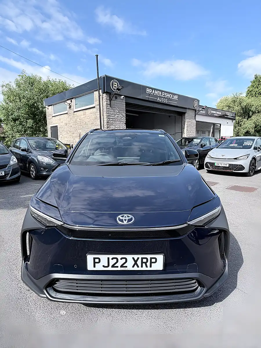 Used 2022 Toyota BZ4X Blue - Interior and Exterior details 3