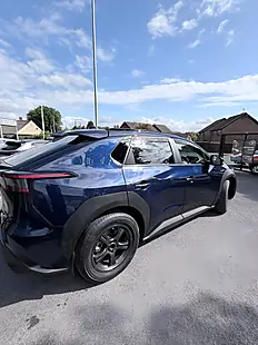 Used 2022 Toyota BZ4X Blue - Interior and Exterior details 5