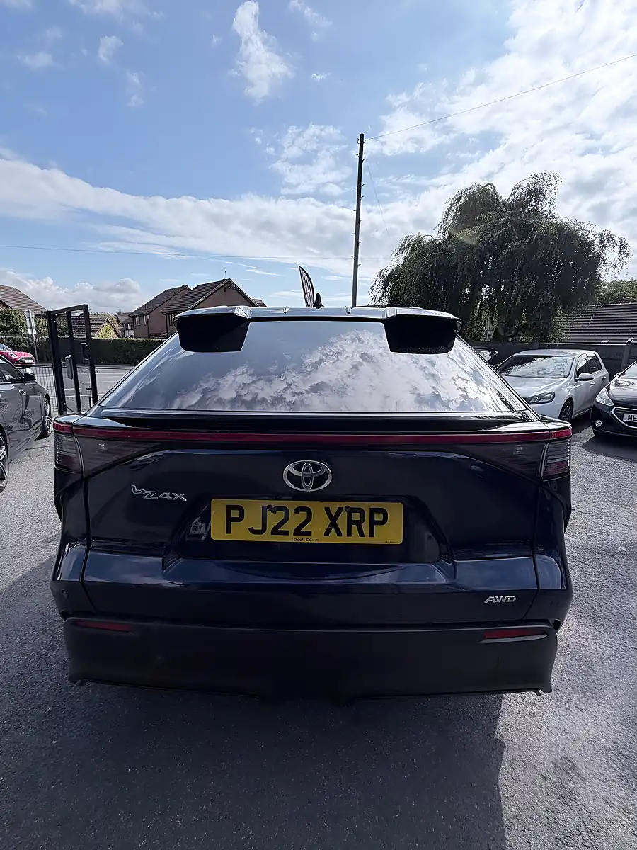 Used 2022 Toyota BZ4X Blue - Interior and Exterior details 6