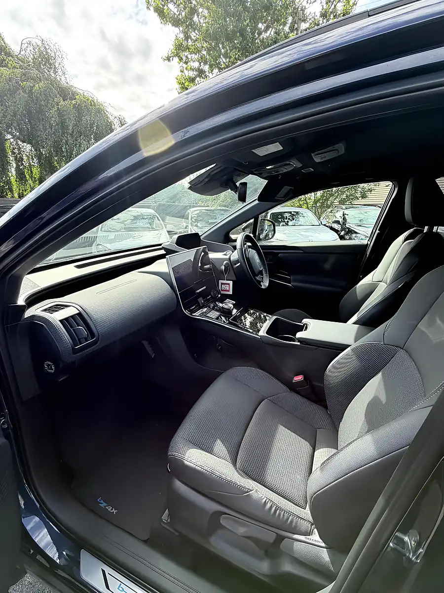 Used 2022 Toyota BZ4X Blue - Interior and Exterior details 9