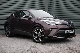 Used 2022 Toyota C-Hr Design Purple - Interior and Exterior details 2
