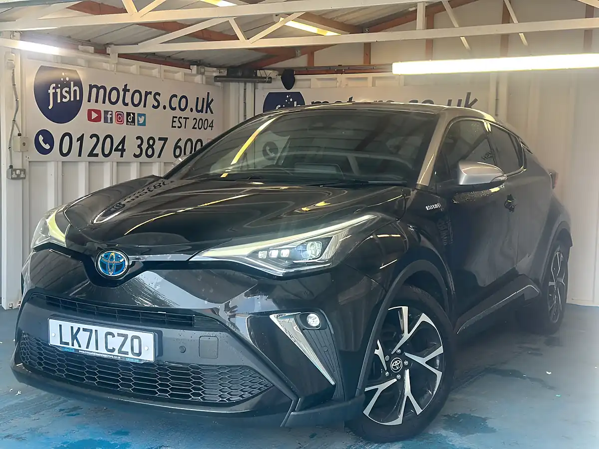 Used 2022 Toyota C-Hr Gr-Sport Black - Front View