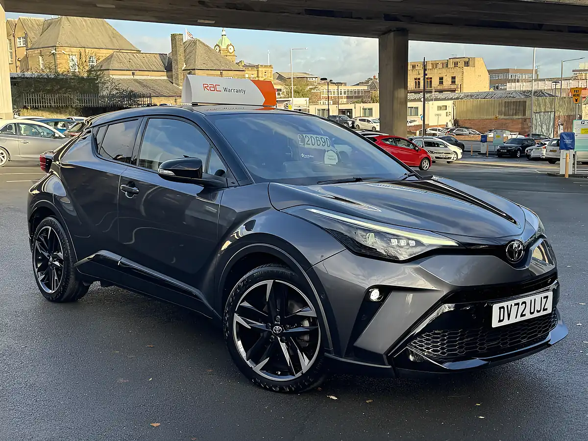 Used 2022 Toyota Chr Gr Sport Grey - Front View