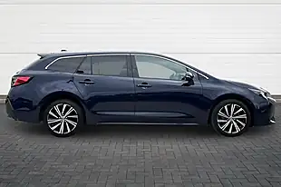 Used 2022 Toyota Corolla Design Touring Sports Blue - Interior and Exterior details 2