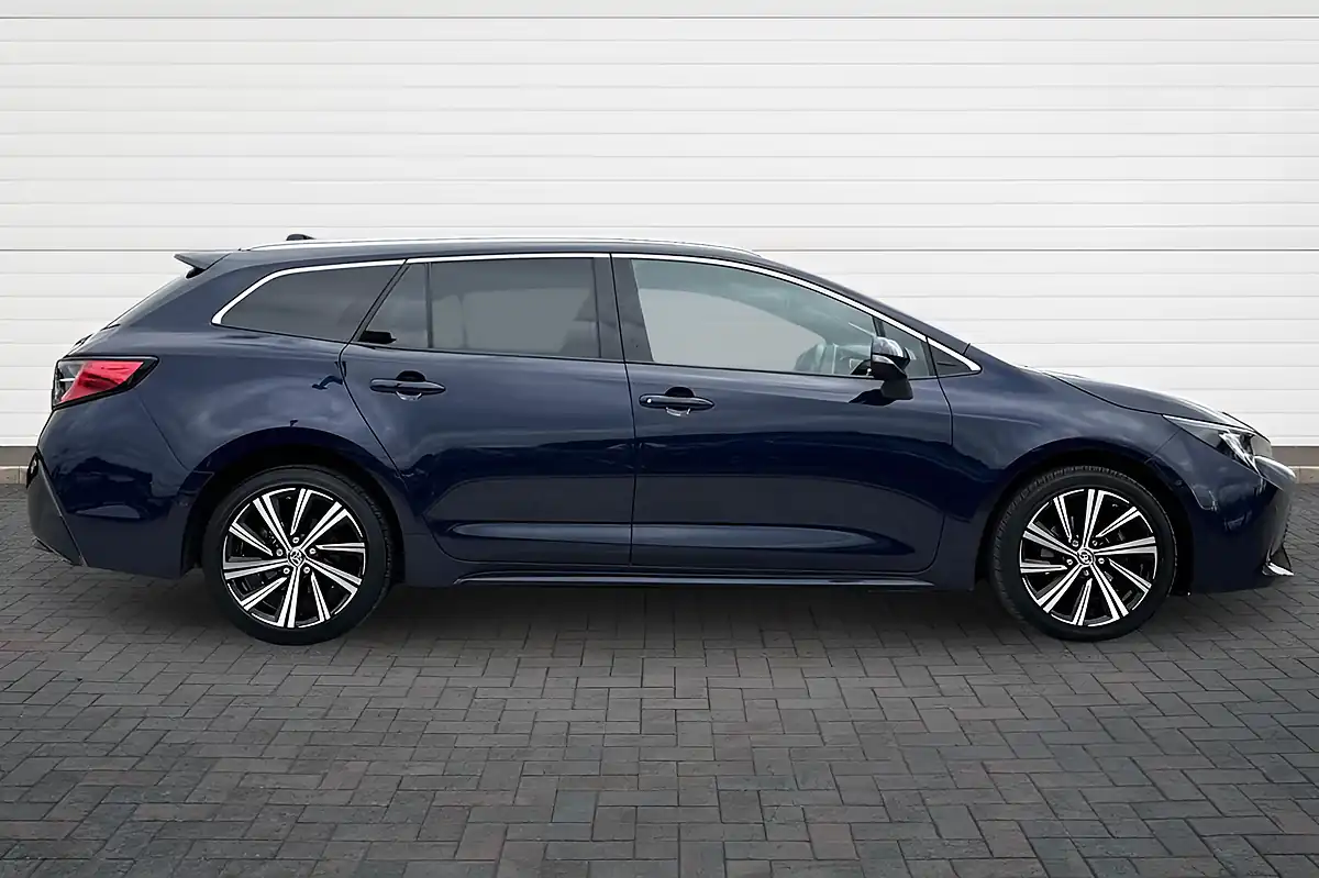 Used 2022 Toyota Corolla Design Touring Sports Blue - Interior and Exterior details 2