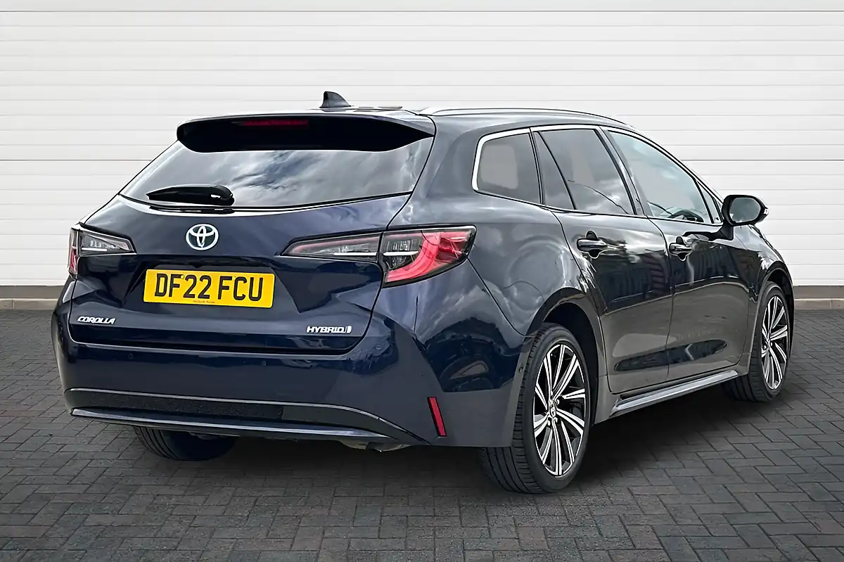 Used 2022 Toyota Corolla Design Touring Sports Blue - Interior and Exterior details 3