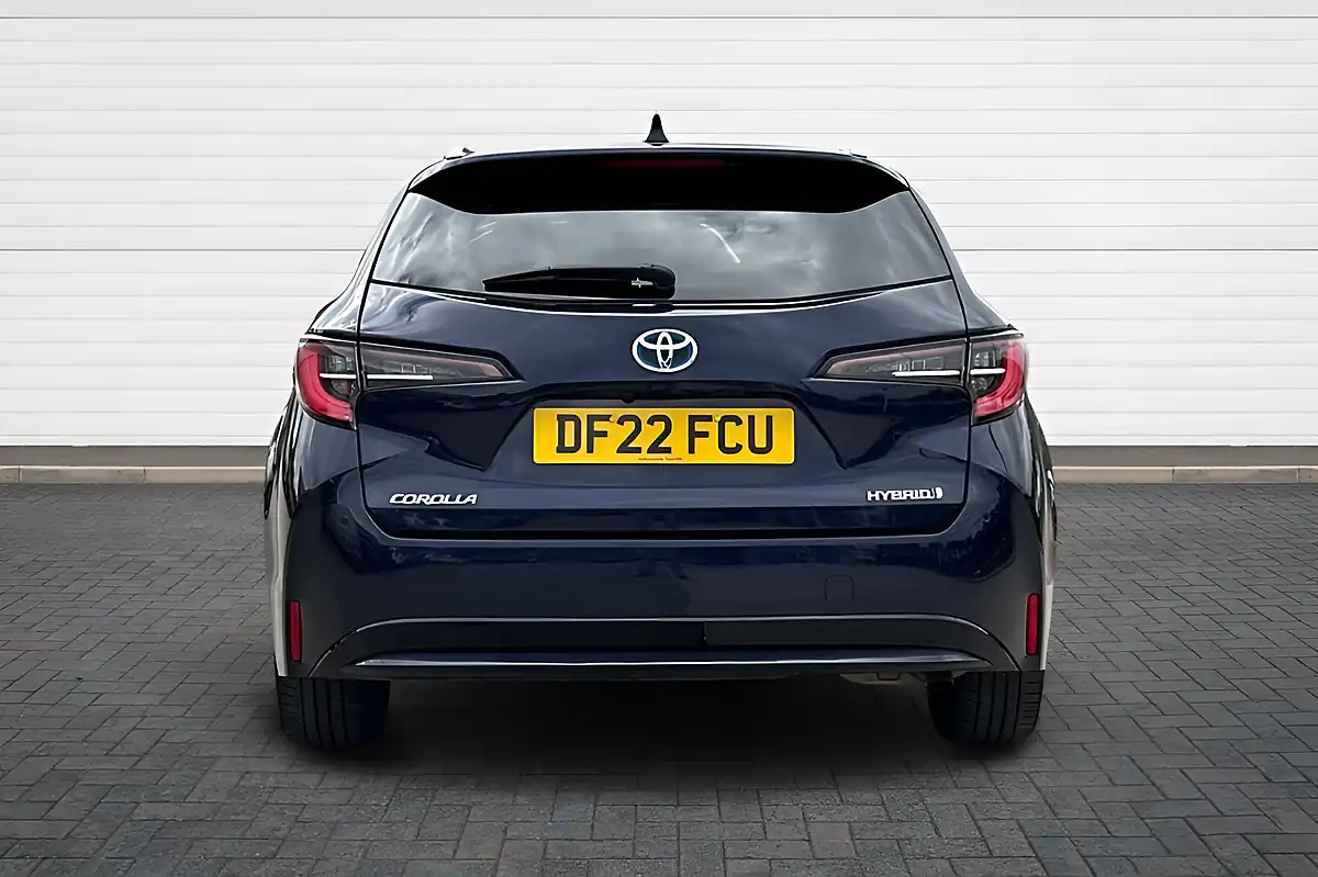 Used 2022 Toyota Corolla Design Touring Sports Blue - Interior and Exterior details 4