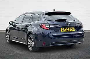 Used 2022 Toyota Corolla Design Touring Sports Blue - Interior and Exterior details 5