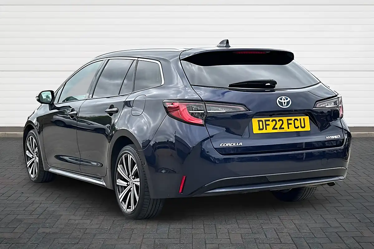 Used 2022 Toyota Corolla Design Touring Sports Blue - Interior and Exterior details 5