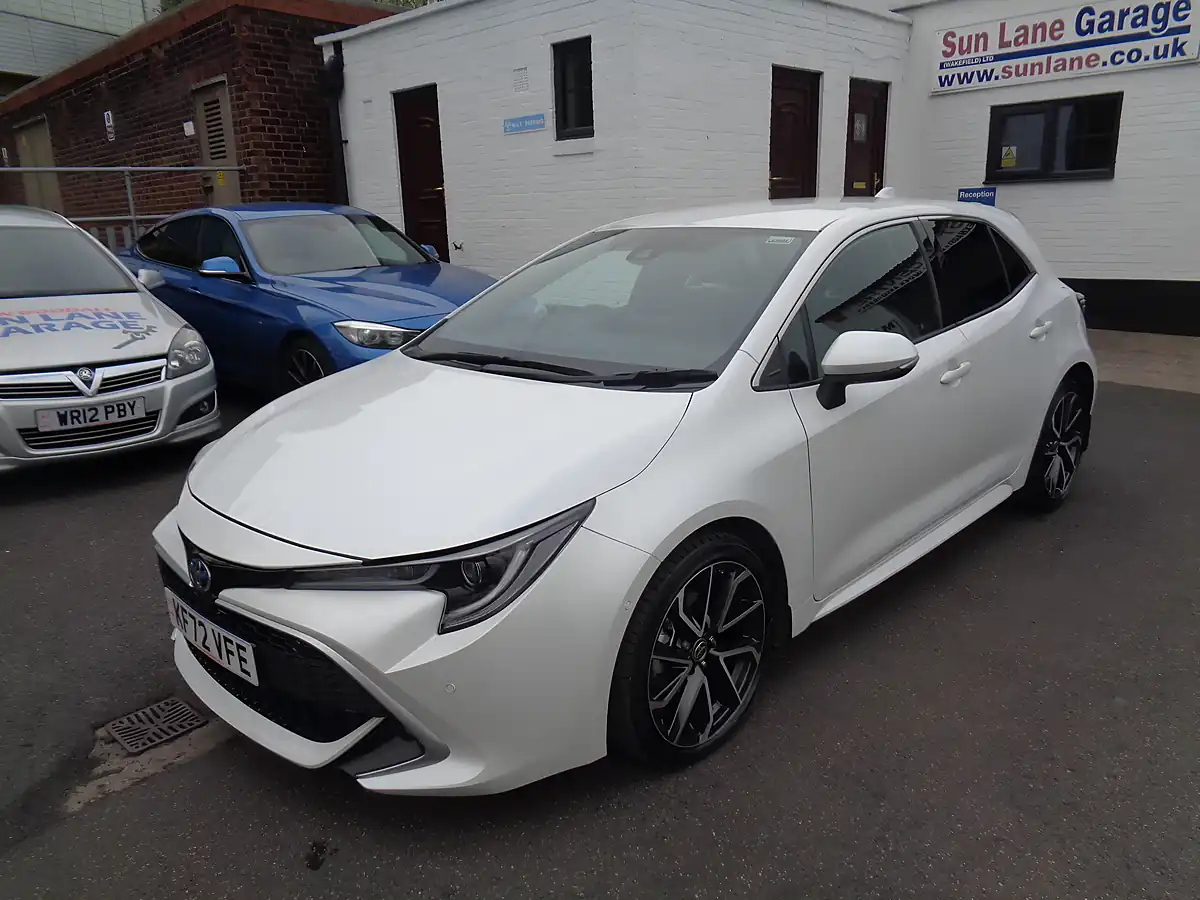 Used 2022 Toyota Corolla Excel White - Front View