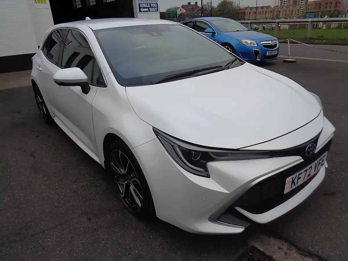 Used 2022 Toyota Corolla Excel White - Interior and Exterior details 2