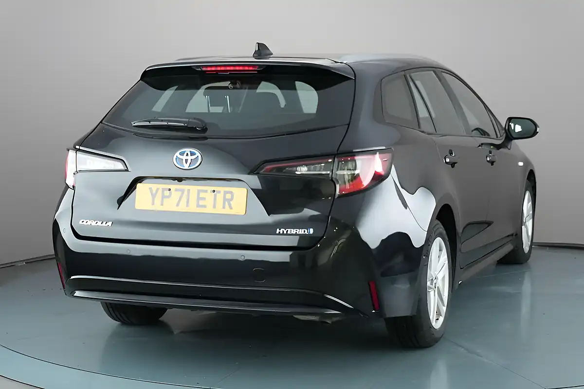 Used 2022 Toyota Corolla Icon Tech Touring Sports Black - Interior and Exterior details 8