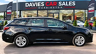 Used 2022 Toyota Corolla Icon Tech Touring Sports Eclipse Black - Interior and Exterior details 2
