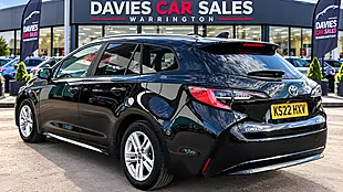 Used 2022 Toyota Corolla Icon Tech Touring Sports Eclipse Black - Interior and Exterior details 3