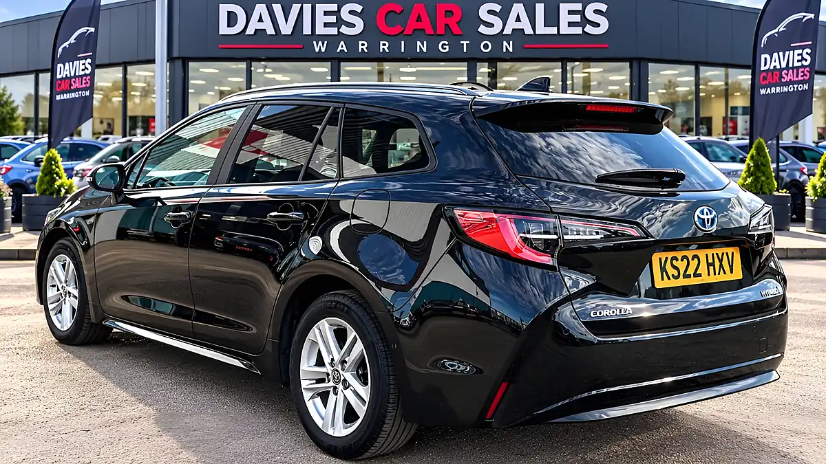 Used 2022 Toyota Corolla Icon Tech Touring Sports Eclipse Black - Interior and Exterior details 3
