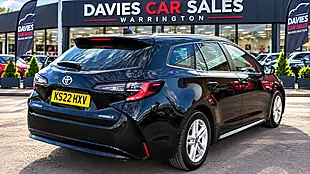 Used 2022 Toyota Corolla Icon Tech Touring Sports Eclipse Black - Interior and Exterior details 4