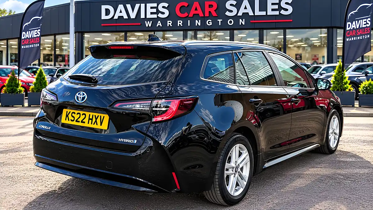 Used 2022 Toyota Corolla Icon Tech Touring Sports Eclipse Black - Interior and Exterior details 4