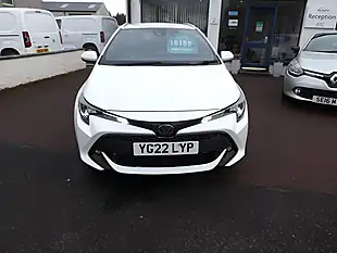 Used 2022 Toyota Corolla Icon Tech Touring Sports White - Interior and Exterior details 2