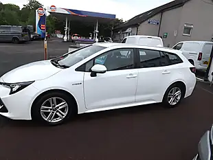 Used 2022 Toyota Corolla Icon Tech Touring Sports White - Interior and Exterior details 4