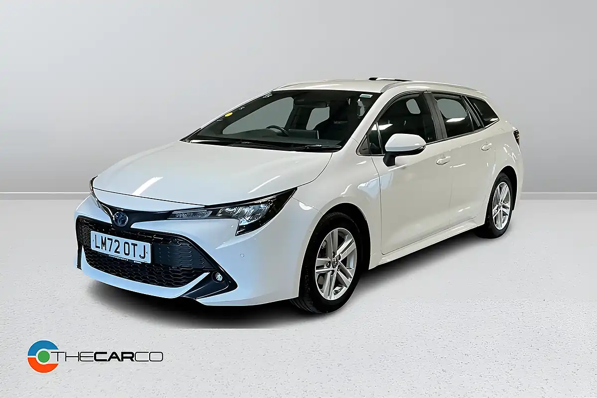 Used 2022 Toyota Corolla Icon Tech Touring Sports White - Interior and Exterior details 2